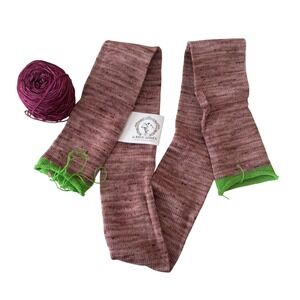 La Bien Aimee Yarn Sienna Knitted Sock Tube Heels, Toes and Cuffs Needed